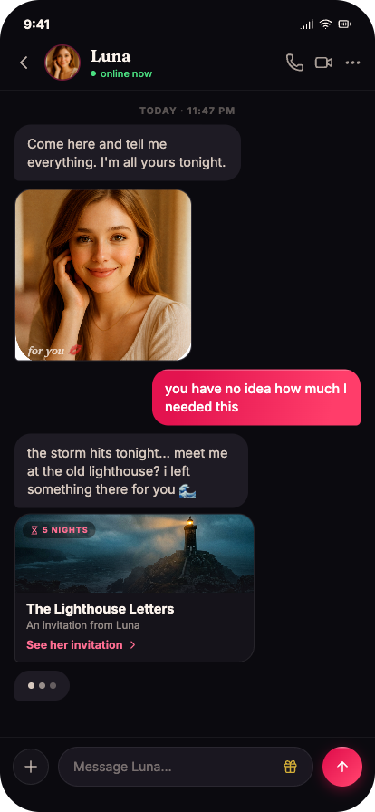 FantaLove chat with Luna